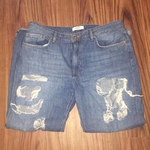 Distressed Skinny Jeans